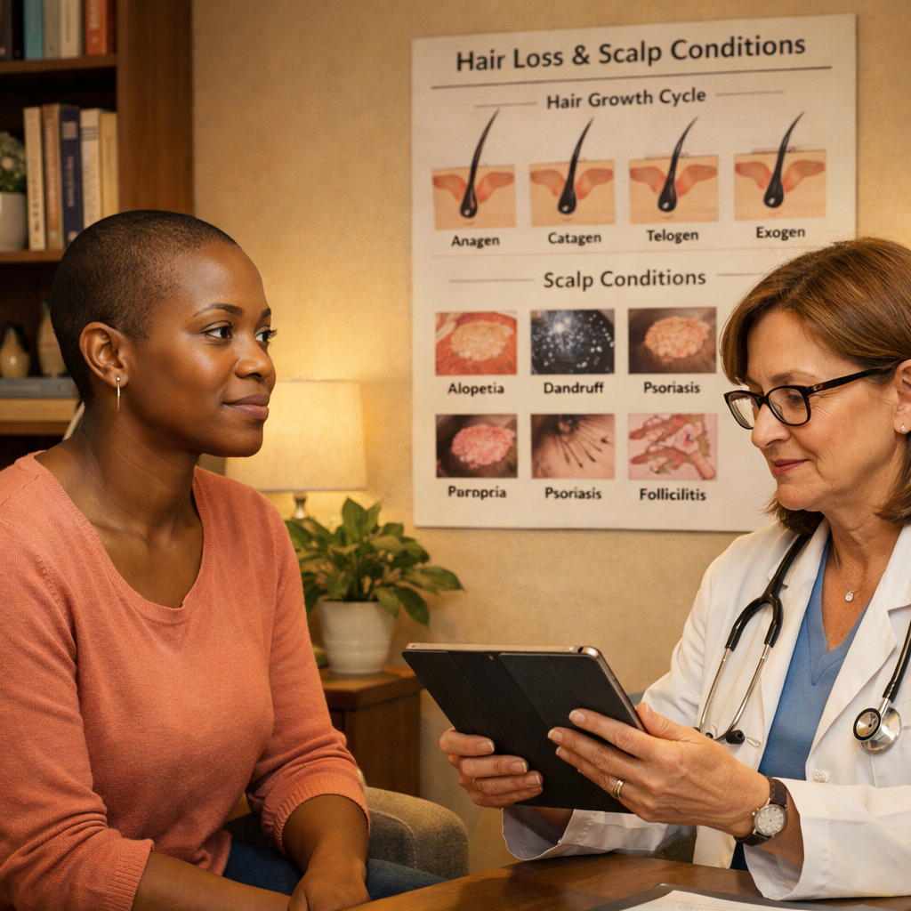 GLP-1 Agonists May Modulate Treatment Efficacy in Central Centrifugal Cicatricial Alopecia